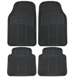 BDK Heavy Duty 4-Piece Rubber Floor Mats