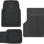 BDK Heavy Duty 4-Piece Rubber Floor Mats