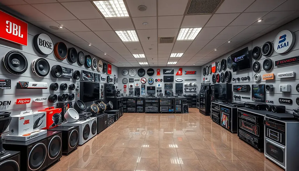 Popular Brands for Car Audio Systems