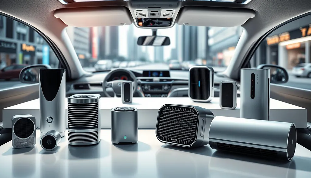 Types of Car Air Purifiers Available