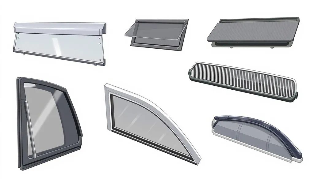 Types of Window Rain Guards