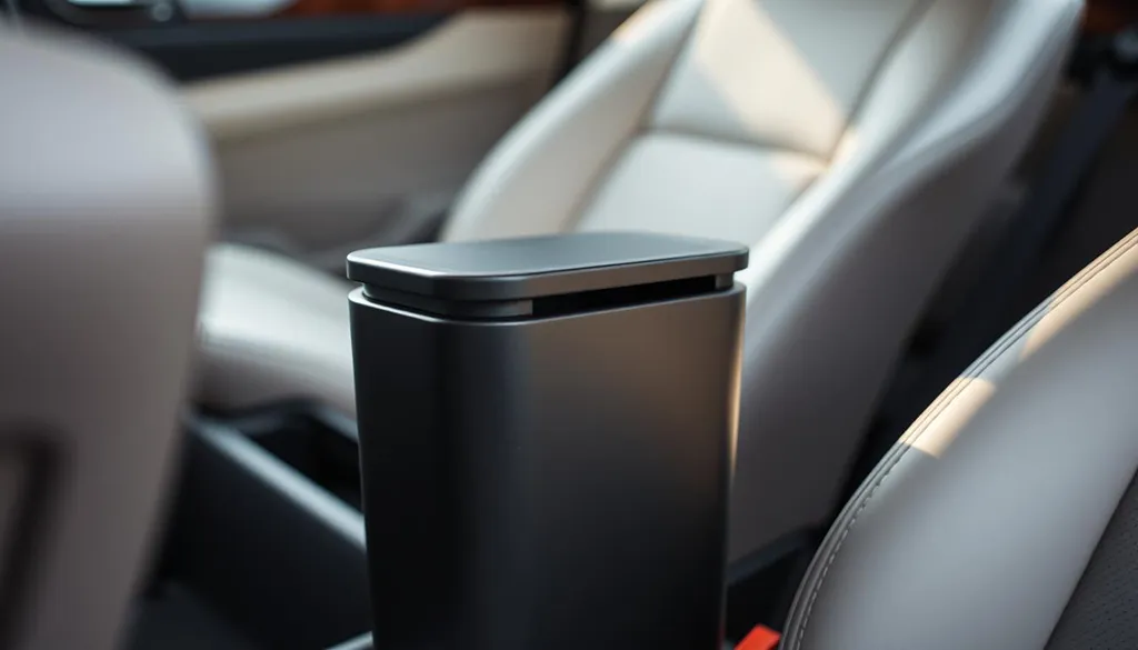 Discrete Choice: SGLRT Car Trash Can Bin with Lid