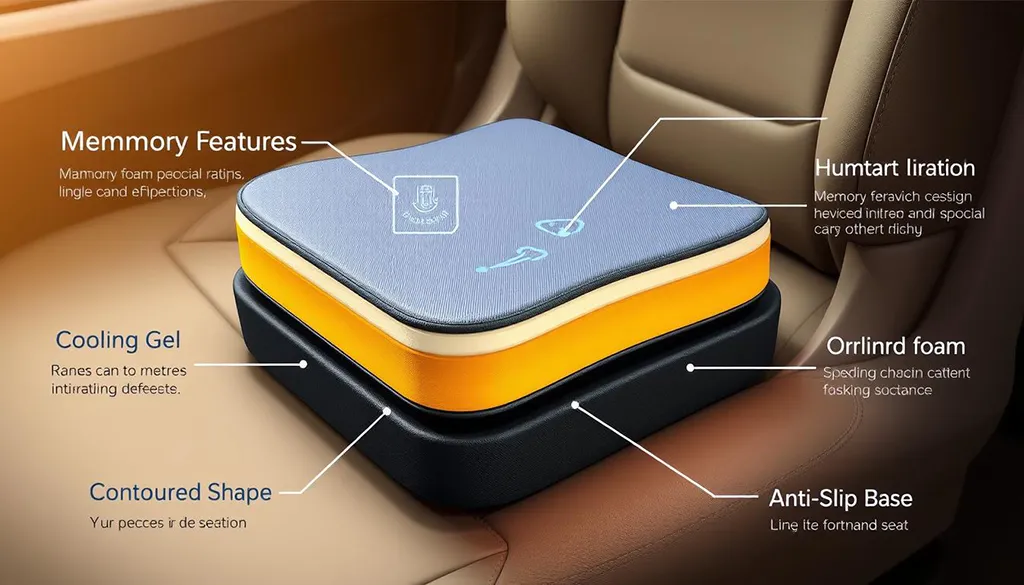 Key Features to Look for in a Seat Cushion for Car