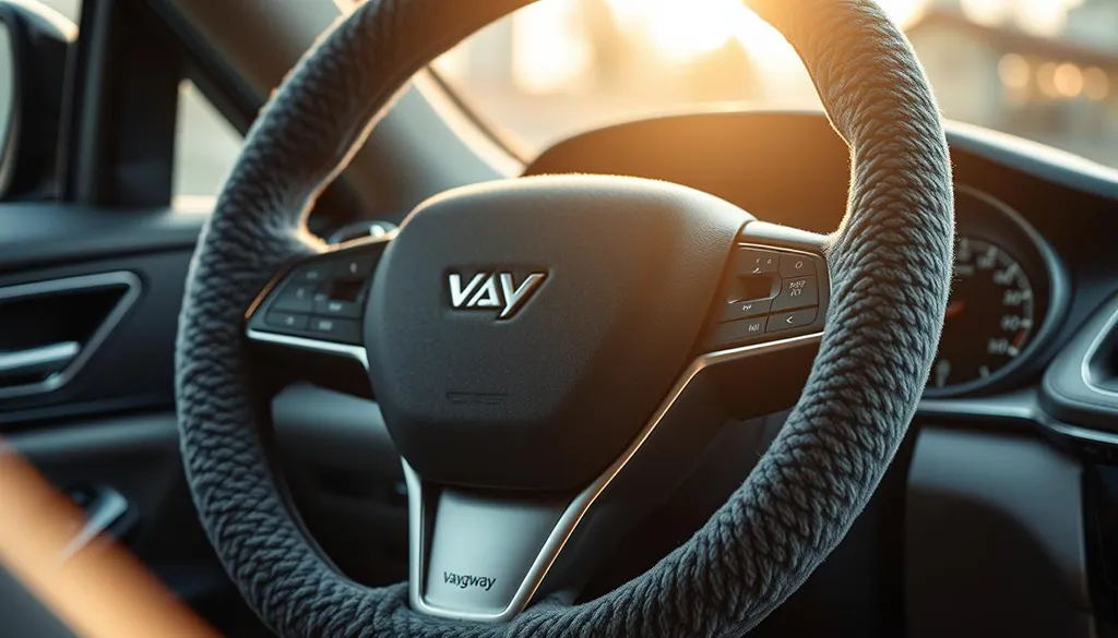 Best Value: Vaygway Heated Steering Wheel Cover