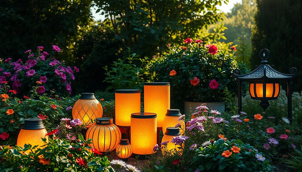 Decorative Solar Garden Lights Features to Consider
