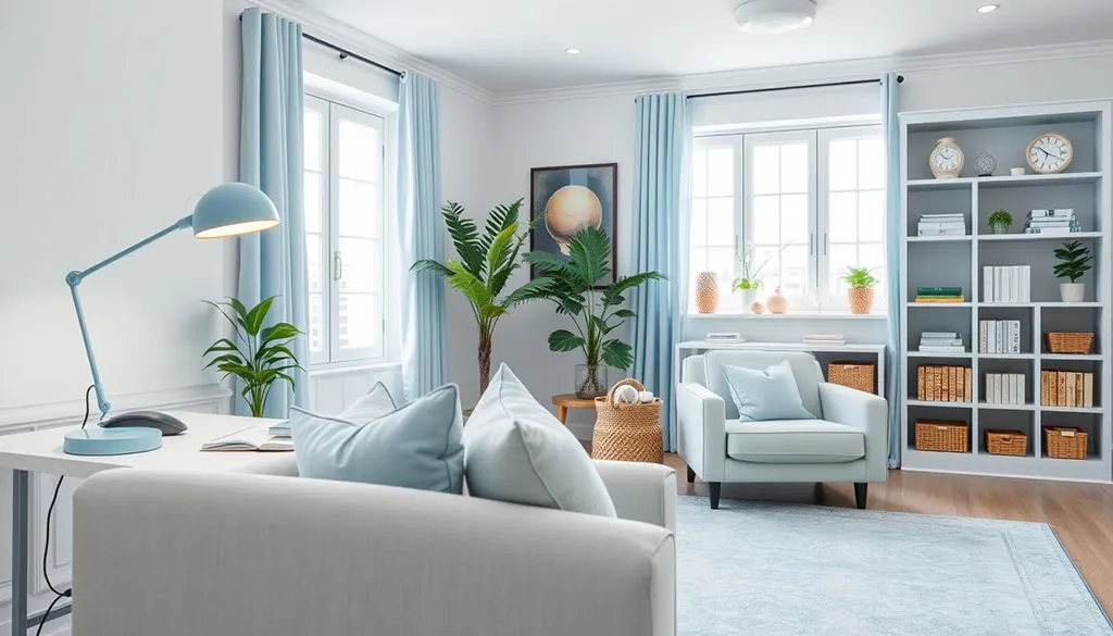 Incorporating Light Blue Home Decor Accents