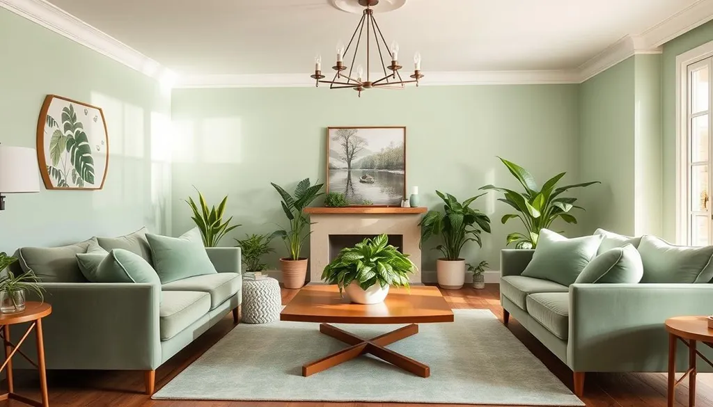 The Refreshing Appeal of Light Green Home Decor