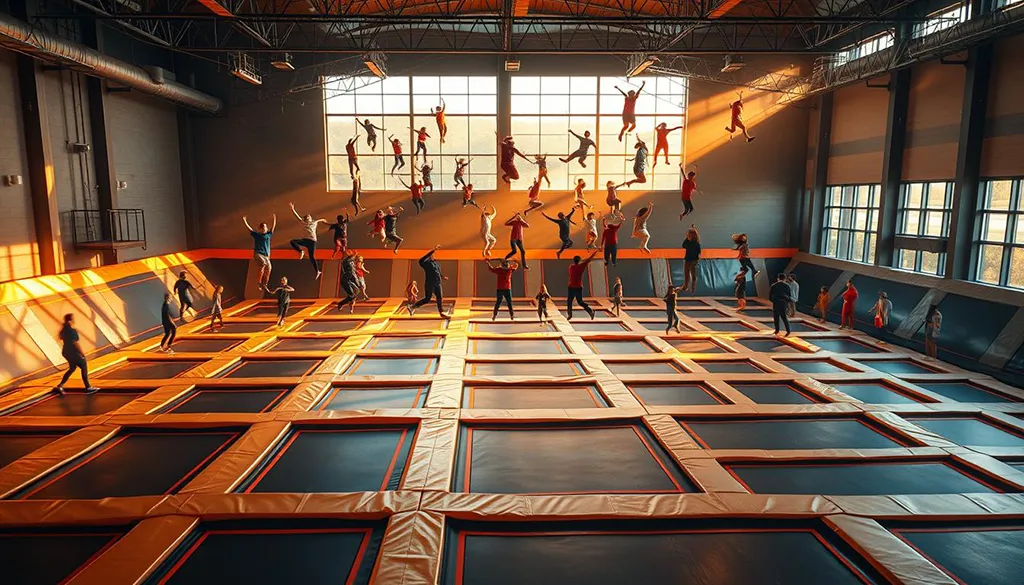 What Makes a Trampoline Court Stand Out?
