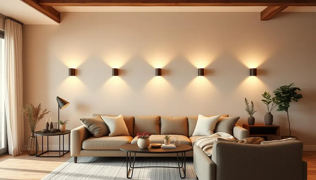 Placement Tips for Wall Lights in Living Room